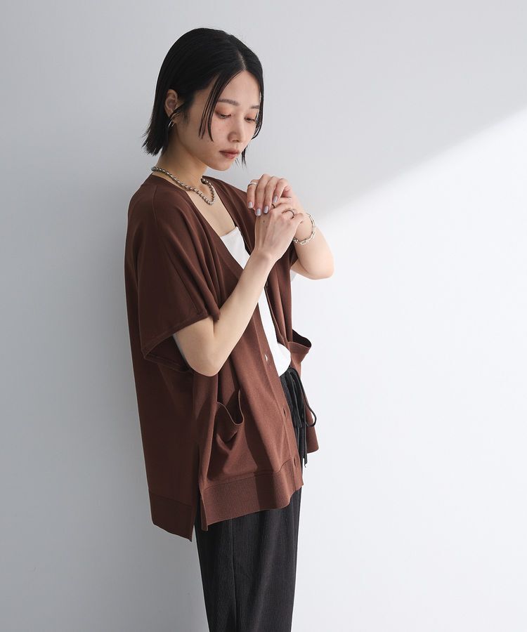 Green Parks「フレンチスリーブカーディガン」|カーディガン|