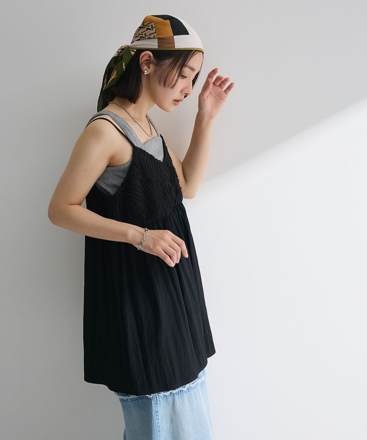 Green Parks「テープ刺繍ビスチェ」|キャミソール|