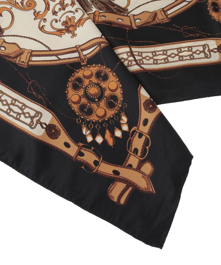 Green Parks「・ベルトタッセルスカーフ 90&times;90」|バンダナ・スカーフ|