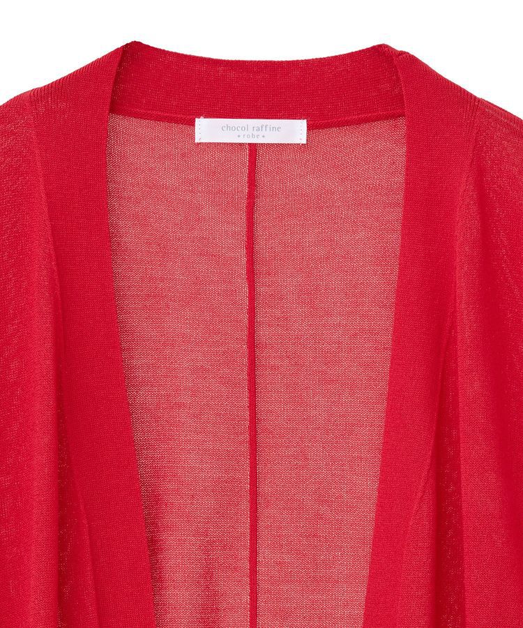 Green Parks「接触冷感七分袖カーディガン」|カーディガン|