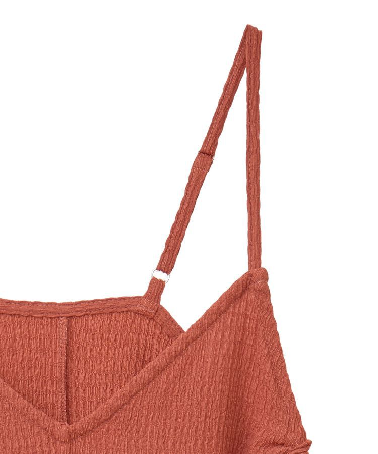 Green Parks「表面感脇リボンキャミワンピース」|ワンピース|