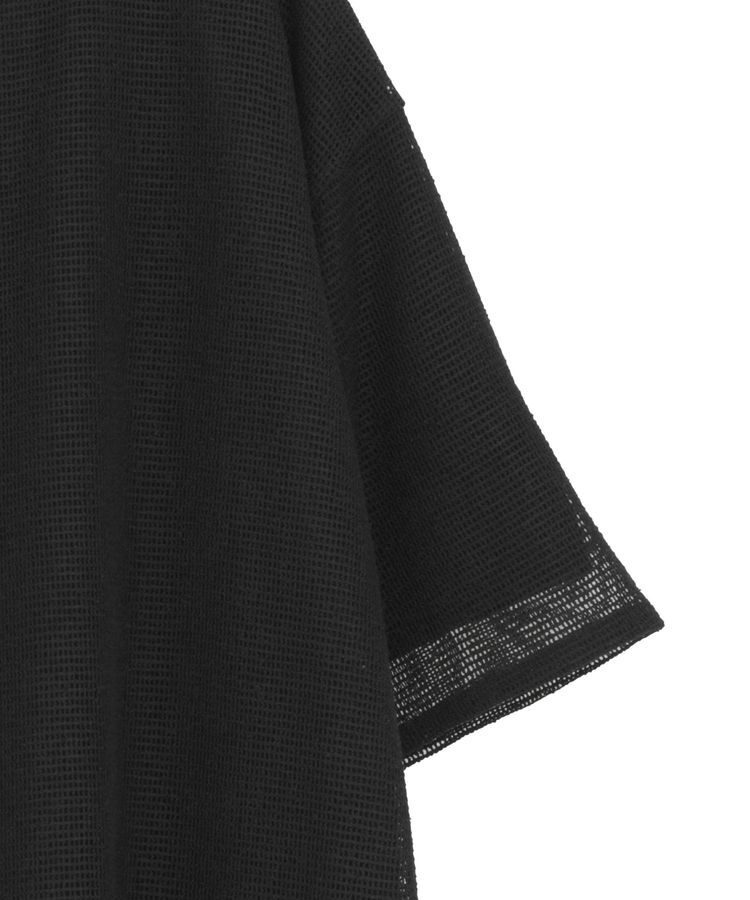 Green Parks「半袖メッシュドッキングチュニック」|チュニック|