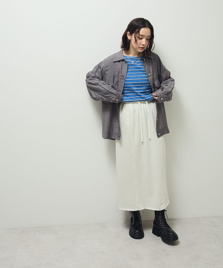 Green Parks「・ELENCARE DUE カラーステッチシアーGジャンⅡ」|テーラードジャケット|