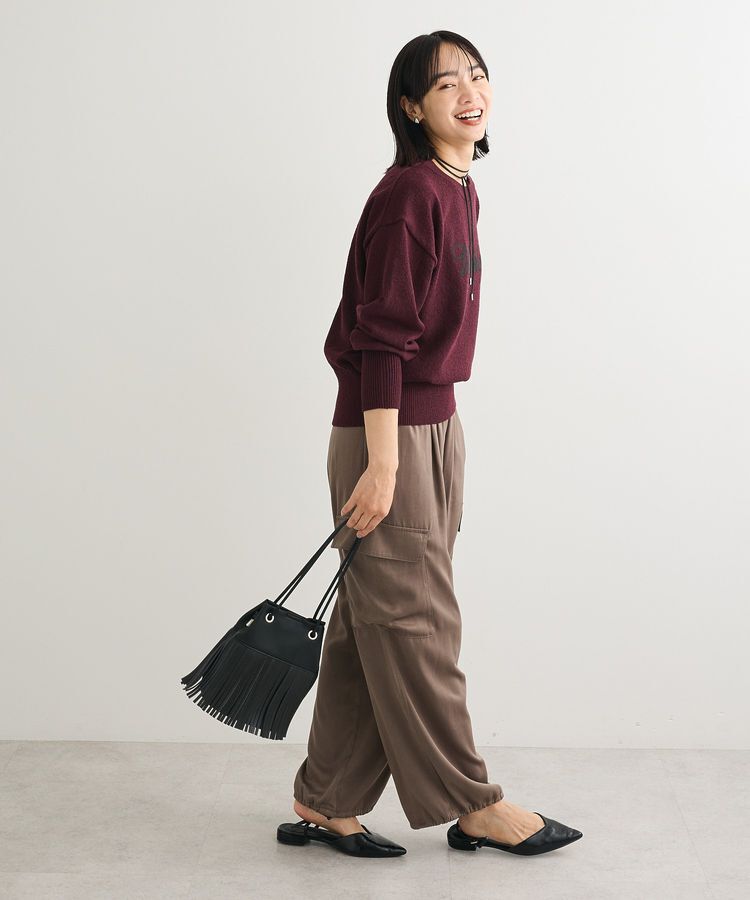 Green Parks「ブークレ-ロゴニットプルオーバー」|ニット・セーター|