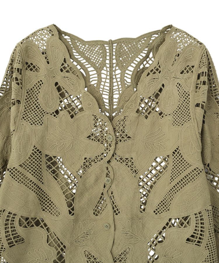 Green Parks「レースカーディガン」|カーディガン|