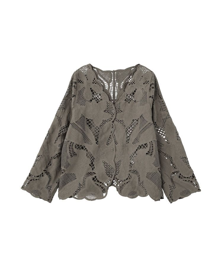 Green Parks「レースカーディガン」|カーディガン|