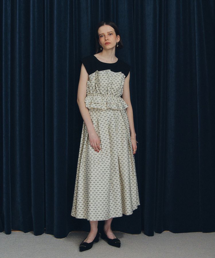 YECCA VECCA「ビスチェドッキングブラウス」|シャツ・ブラウス|