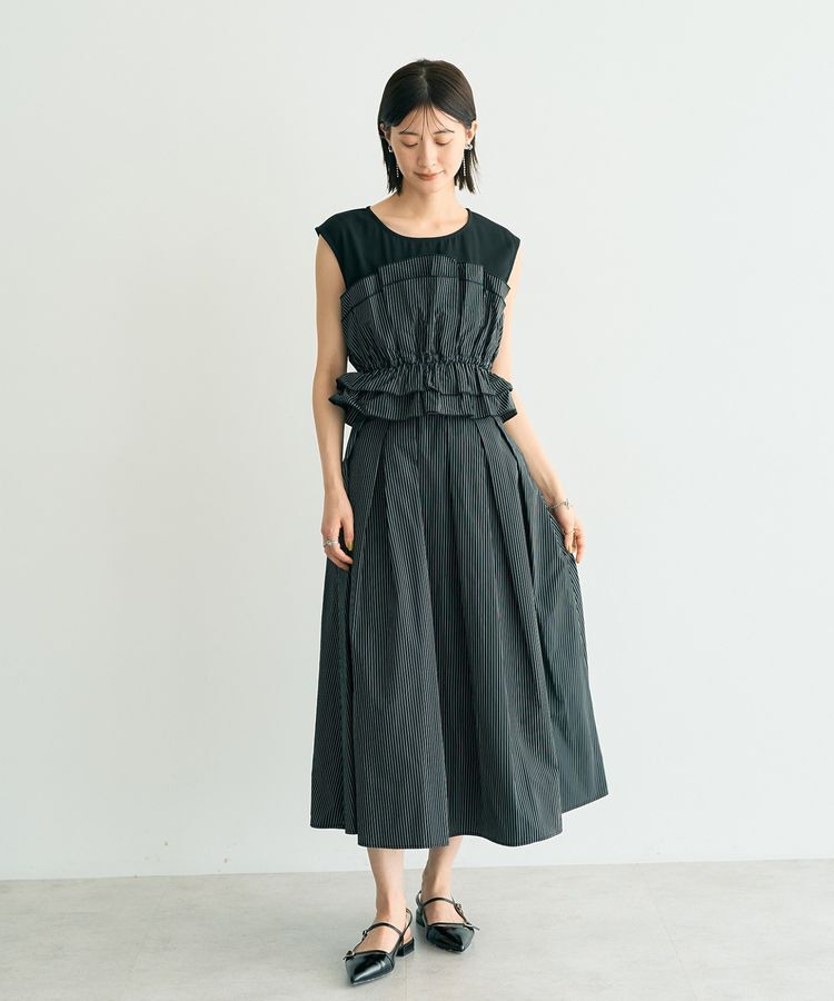 YECCA VECCA「ビスチェドッキングブラウス」|シャツ・ブラウス|