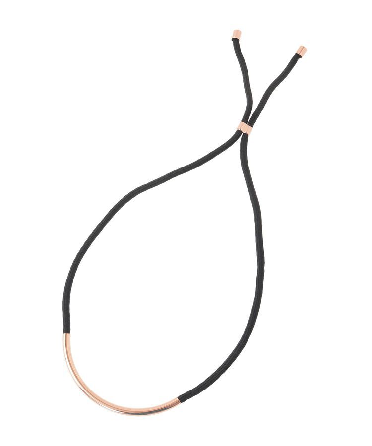 YECCA VECCA「アーチラインコードネックレス」|ネックレス|