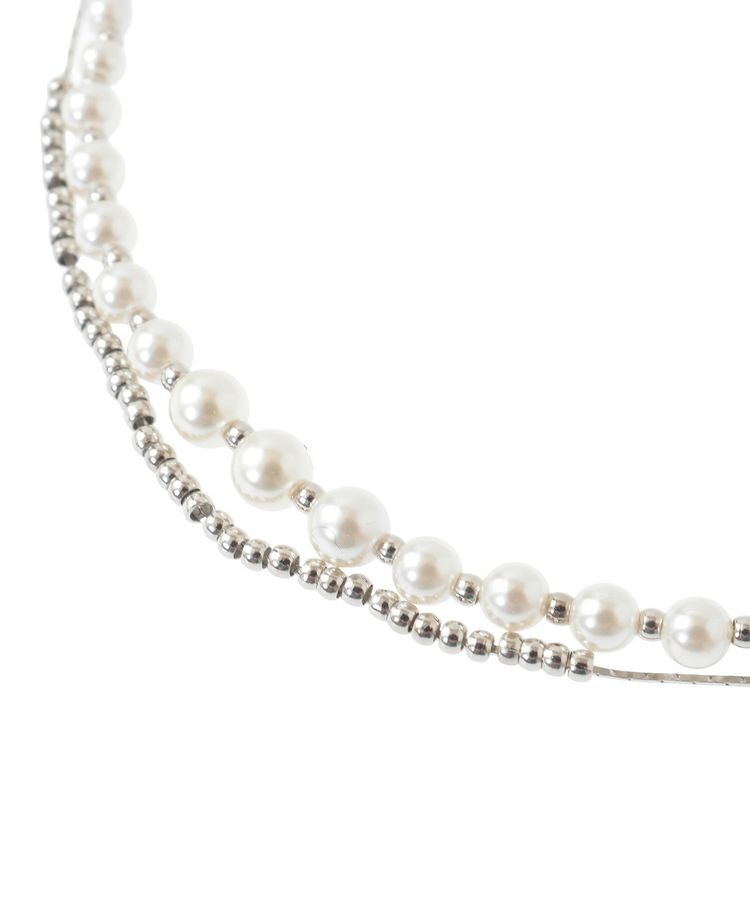 YECCA VECCA「パール2連ネックレス」|ネックレス|