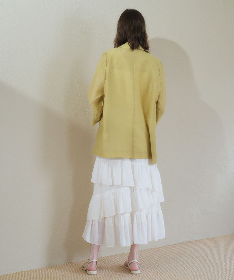 YECCA VECCA「シアーテーラードジャケット」|テーラードジャケット|