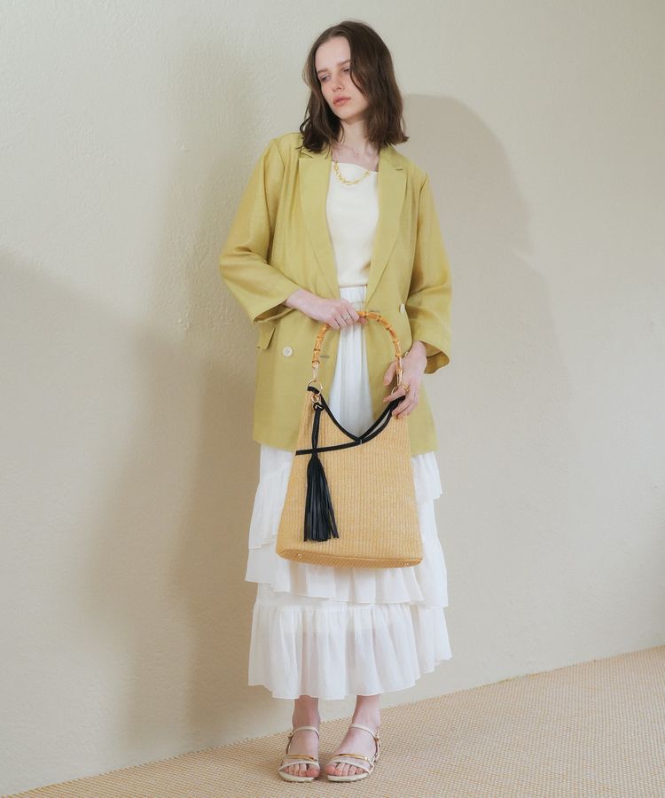 YECCA VECCA「シアーテーラードジャケット」|テーラードジャケット|