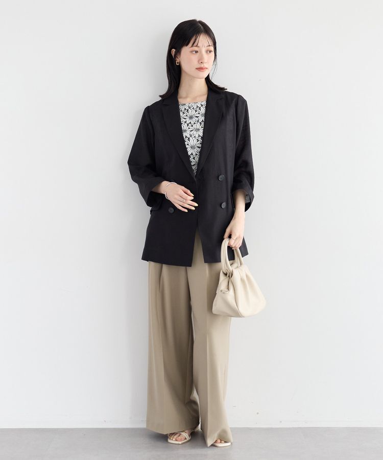 YECCA VECCA「シアーテーラードジャケット」|テーラードジャケット|