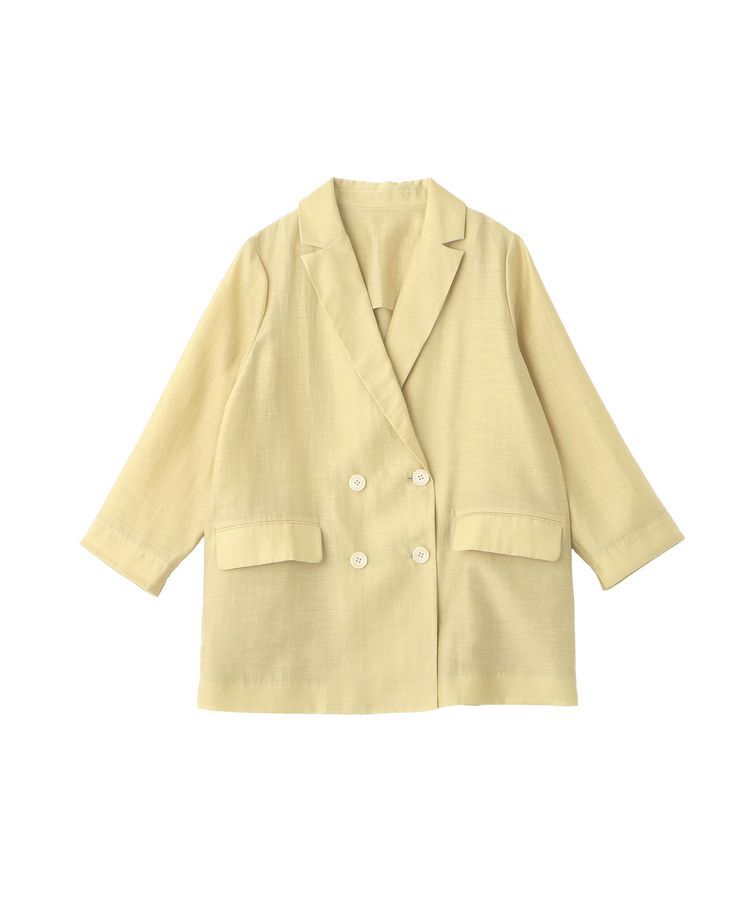 YECCA VECCA「シアーテーラードジャケット」|テーラードジャケット|
