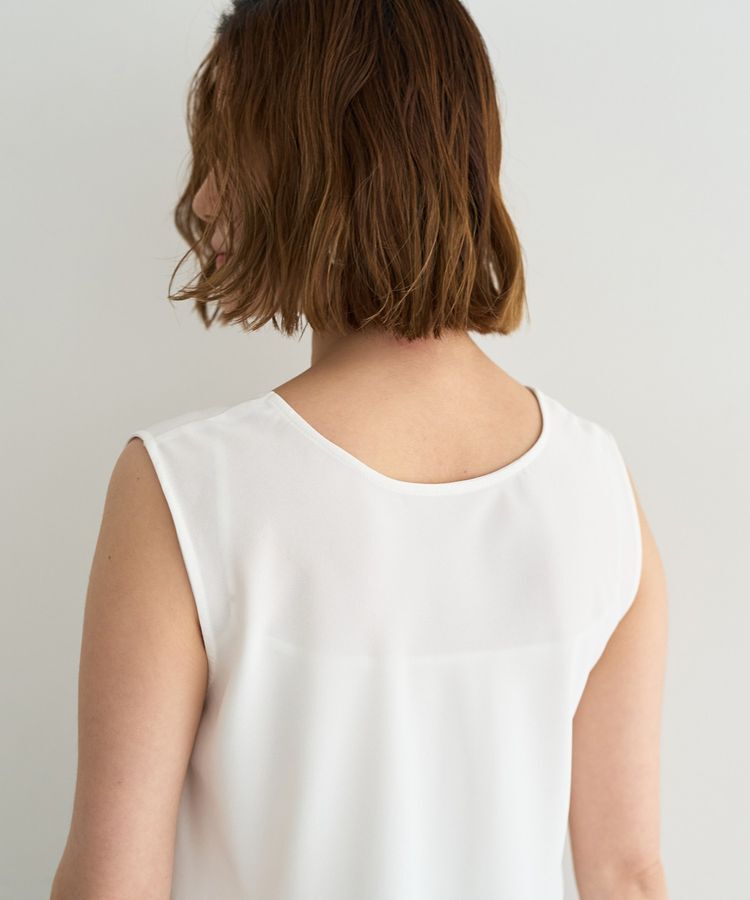 YECCA VECCA「2wayアシメデザインノースリーブブラウス」|シャツ・ブラウス|