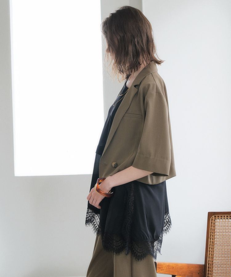 YECCA VECCA「2wayアシメデザインノースリーブブラウス」|シャツ・ブラウス|