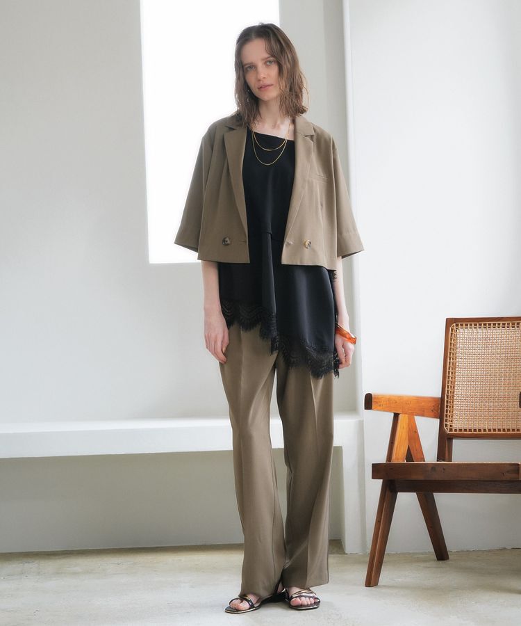 YECCA VECCA「2wayアシメデザインノースリーブブラウス」|シャツ・ブラウス|