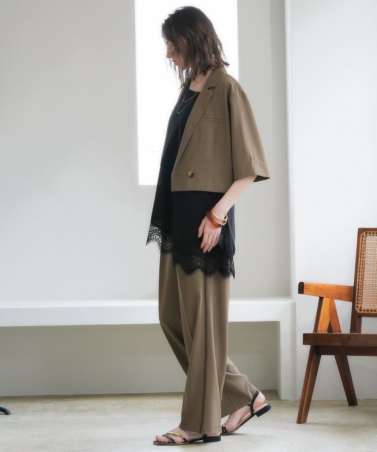 YECCA VECCA「2wayアシメデザインノースリーブブラウス」|シャツ・ブラウス|