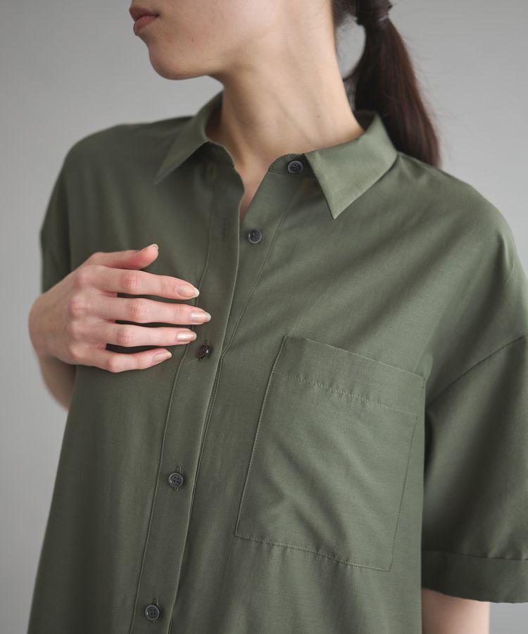 GARAGE OF GOOD CLOTHING「ハーフスリーブロングワンピース」|ワンピース|