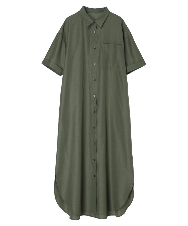 GARAGE OF GOOD CLOTHING「ハーフスリーブロングワンピース」|ワンピース|