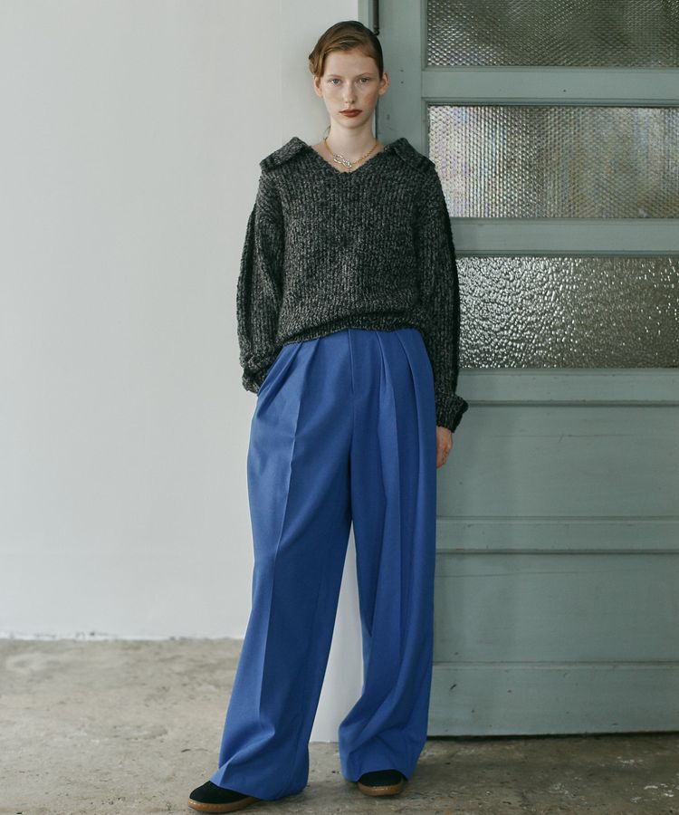 GARAGE OF GOOD CLOTHING「【日本製】ムジ４タックワイドパンツ」|その他|