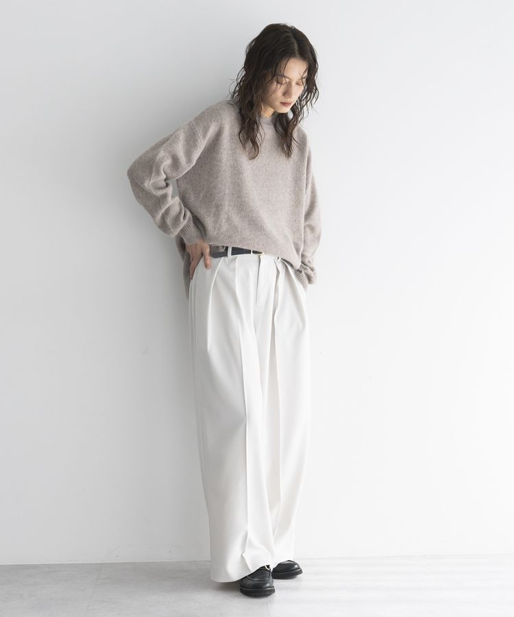 GARAGE OF GOOD CLOTHING「【日本製】ムジ４タックワイドパンツ」|その他|