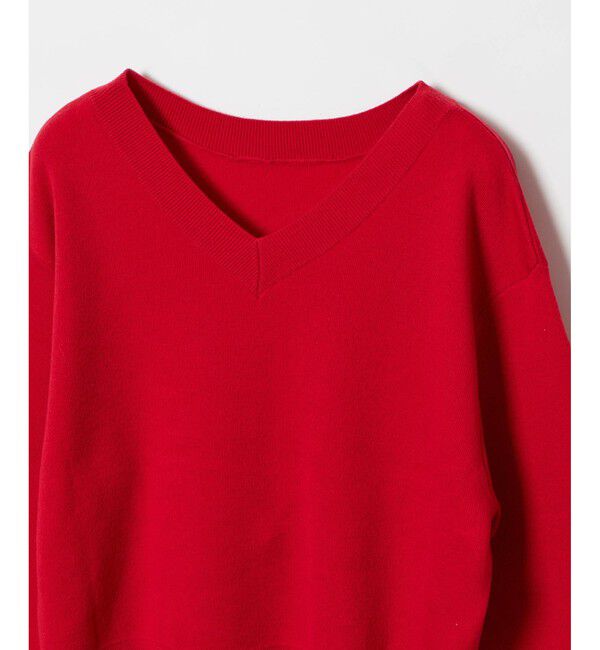 allureville「【セットアップ対応可能】ウールスムース2WAYネックプルオーバー」|ニット・セーター|