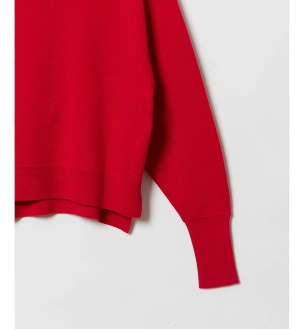 allureville「【セットアップ対応可能】ウールスムース2WAYネックプルオーバー」|ニット・セーター|