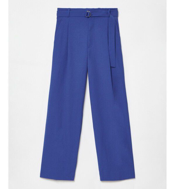 allureville「シェルタリングタックワイドパンツ」|チノ|