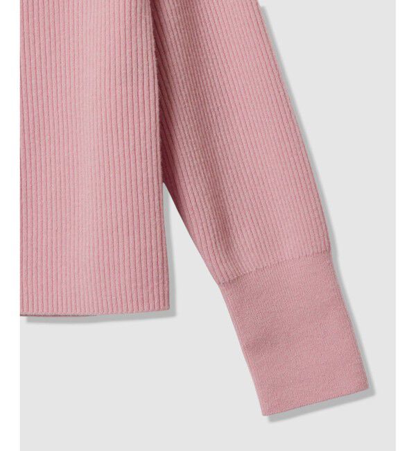 allureville「ビッグカラー2WAYネックプルオーバー」|ニット・セーター|