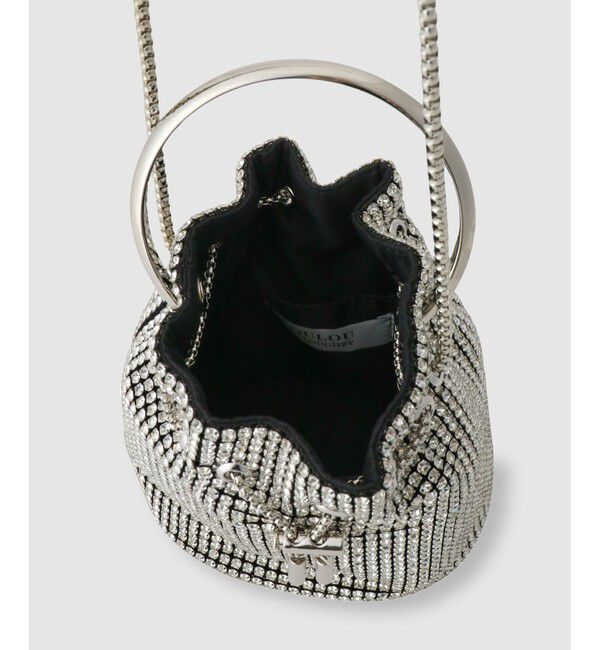 LOULOU WILLOUGHBY「◇【LOULOU WILLOUGHBY】ビジュー巾着ショルダー」|ショルダー・メッセンジャー|