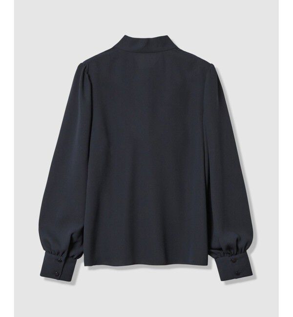 LOULOU WILLOUGHBY「【LOULOU WILLOUGHBY】ペタルフリルボウタイブラウス」|シャツ・ブラウス|