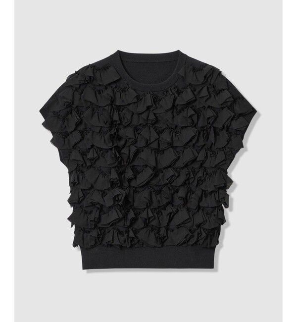 LOULOU WILLOUGHBY「【LOULOU WILLOUGHBY】ペタルパピヨンプルオーバー」|ニット・セーター|