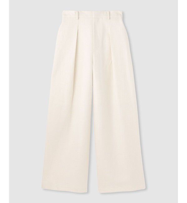 allureville「シャークスキンワイドパンツ」|チノ|