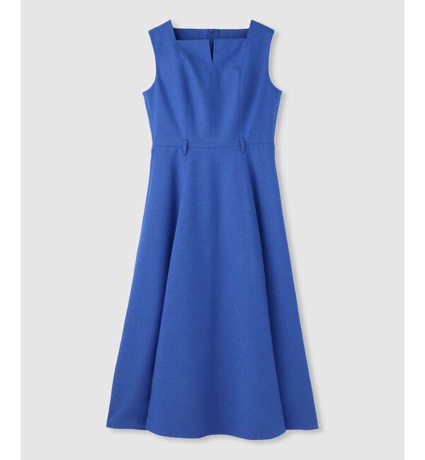 allureville「スクウェアデザインフレアーワンピース」|ワンピース|