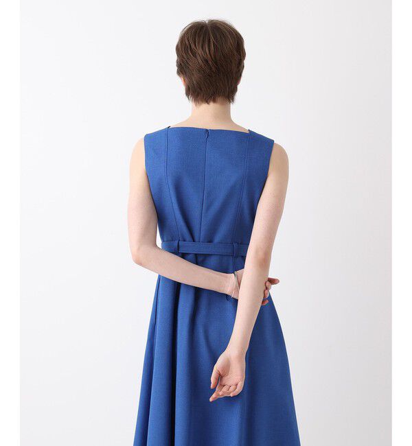 allureville「スクウェアデザインフレアーワンピース」|ワンピース|