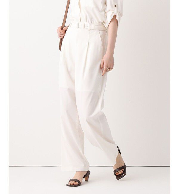 allureville「フィブリルタックパンツ」|チノ|