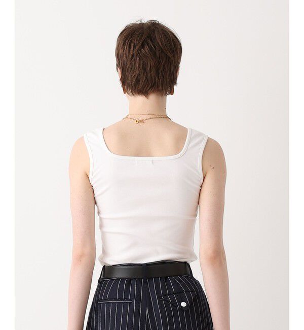 allureville「フライススクエアネックタンク」|Tシャツ・カットソー|