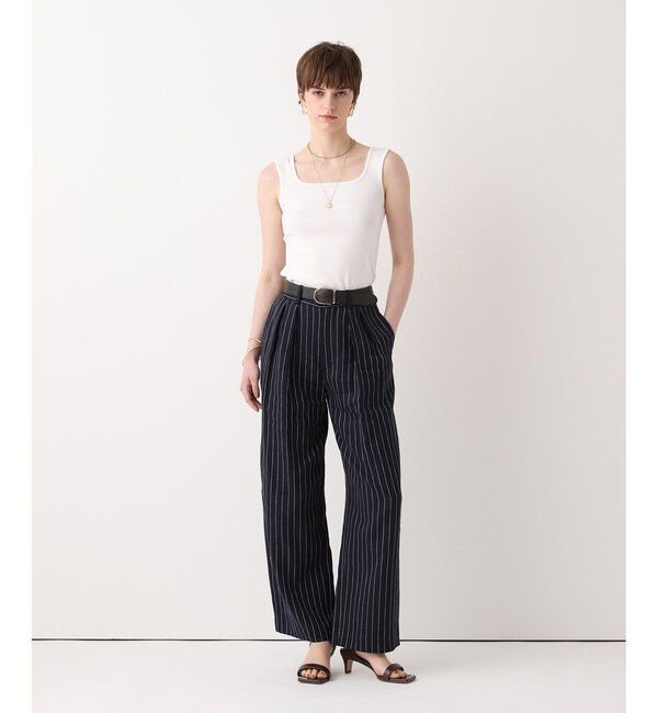 allureville「フライススクエアネックタンク」|Tシャツ・カットソー|