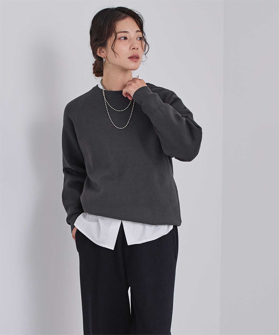 ur's「スウェットライクニット」|ニット・セーター|