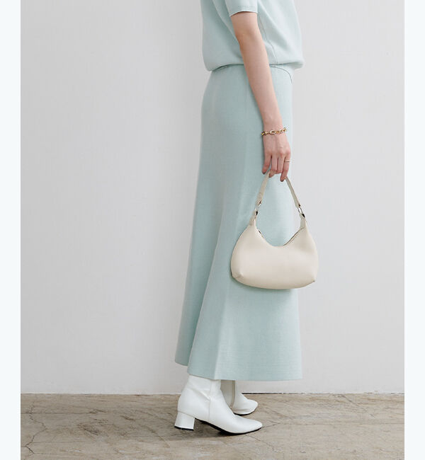 ur's「4.5cmスクエアトゥブーツ」|ショートブーツ|