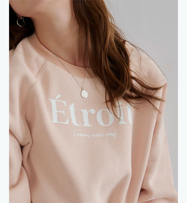 titivate「裏起毛ロゴプリントプルオーバー」|Tシャツ・カットソー|