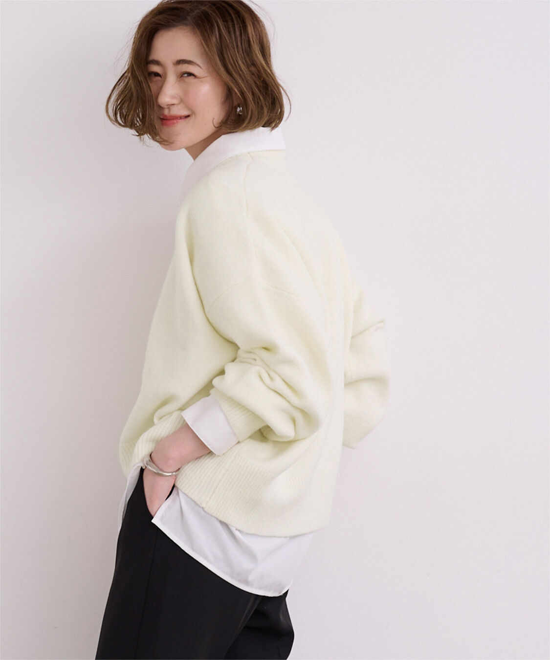 ur's「ヤクライククルーネックニット」|ニット・セーター|
