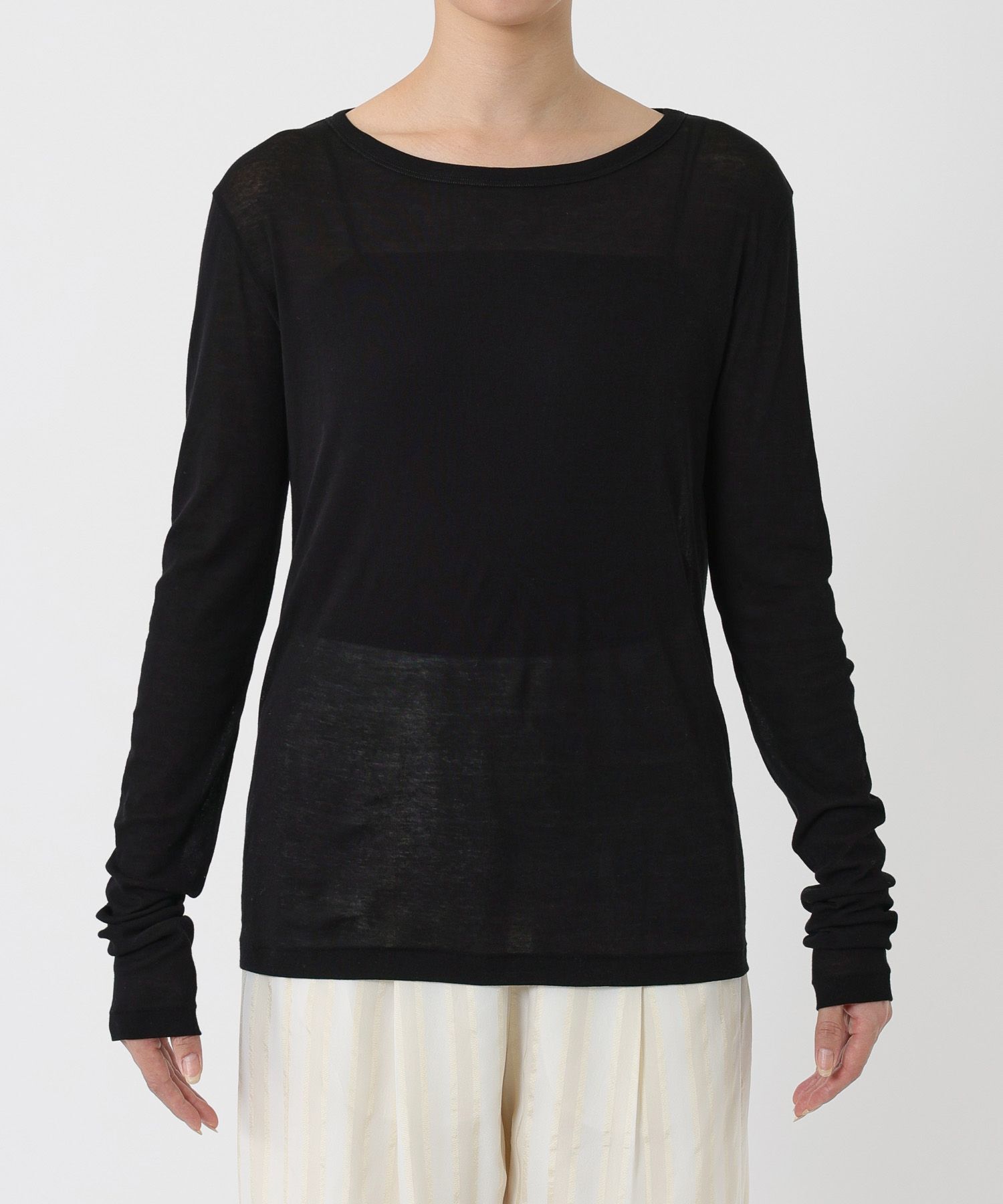 BABYLONE「シアーツイストフライスクルーカットソー」|Tシャツ・カットソー|