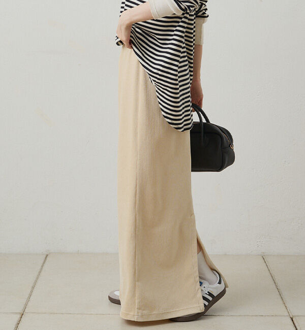  「【サイズ展開/＠yns628＆＠e_r_i_125企画】ストレッチコールスカート」|スカート|