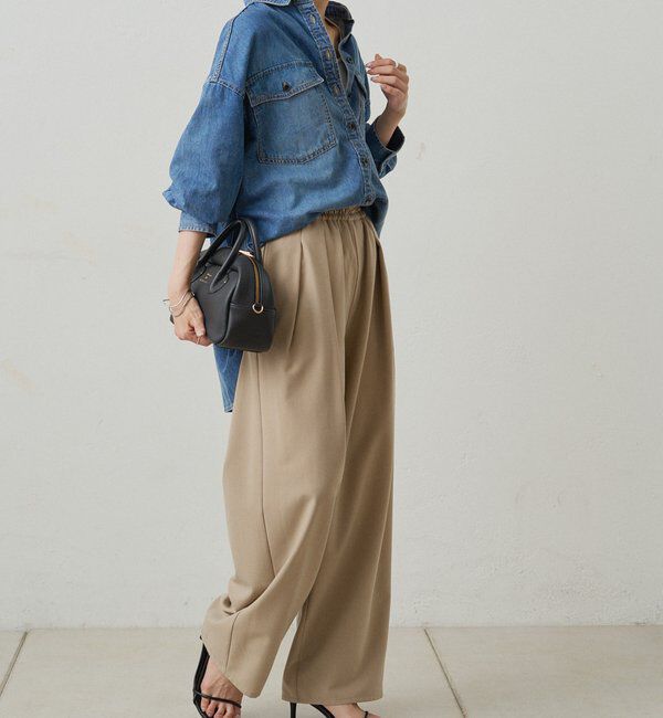  「ダブルポケットデニムシャツ」|シャツ・ブラウス|