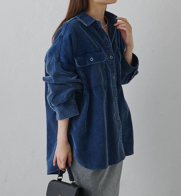  「コーデュロイCPOシャツ」|シャツ・ブラウス|