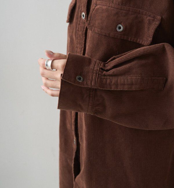  「コーデュロイCPOシャツ」|シャツ・ブラウス|