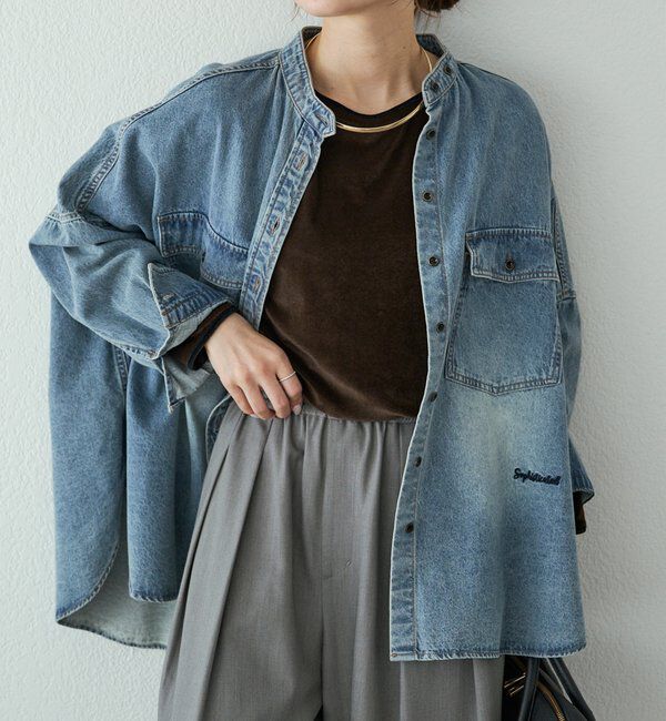  「ベロアリンガーカットソー」|Tシャツ・カットソー|