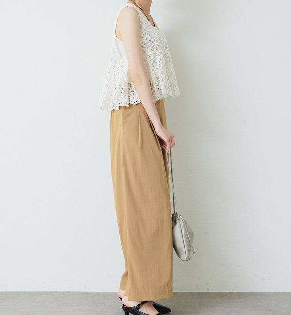  「【リバイバル】カギ針編み風ビスチェ」|ニット・セーター|